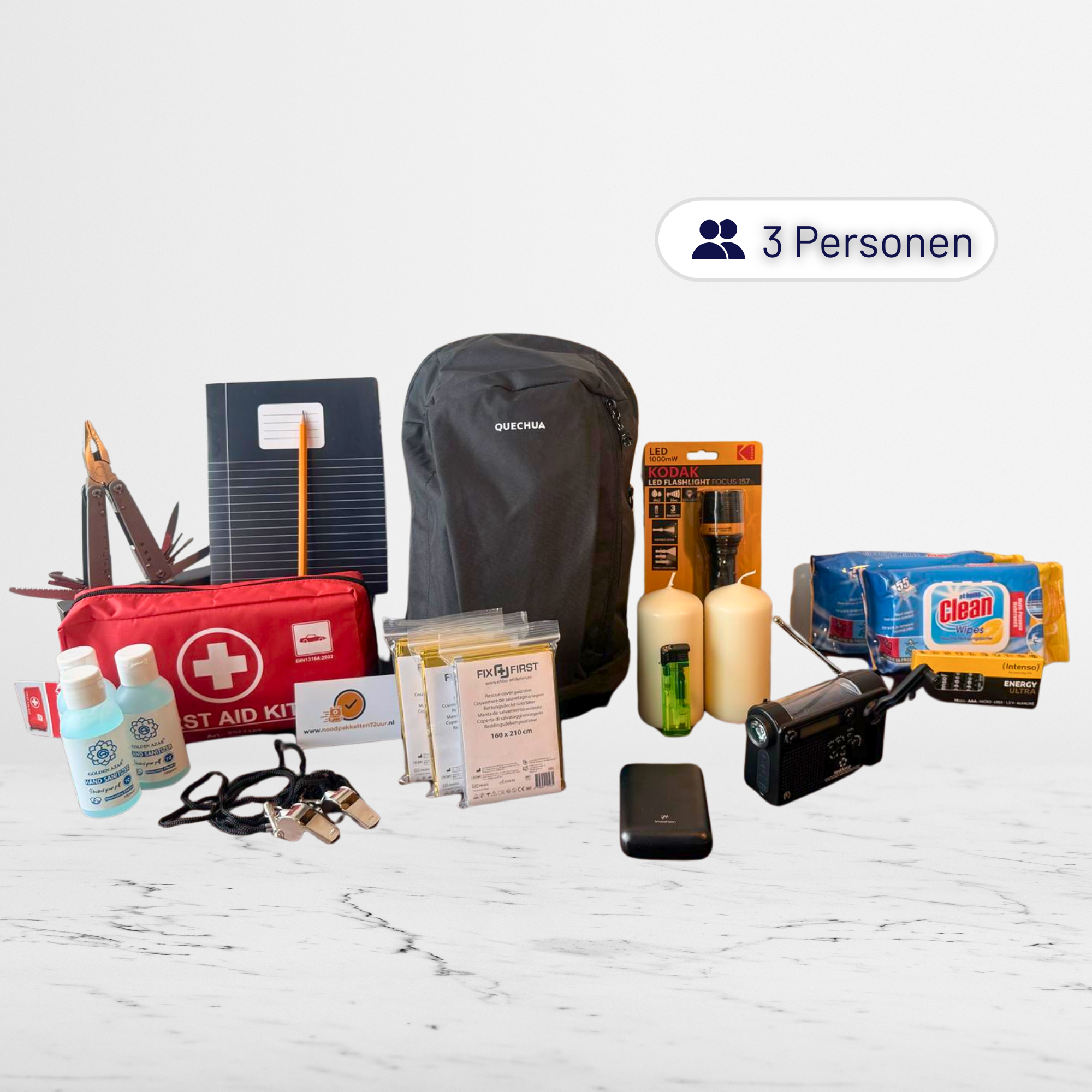 Advanced 72 uur noodpakket