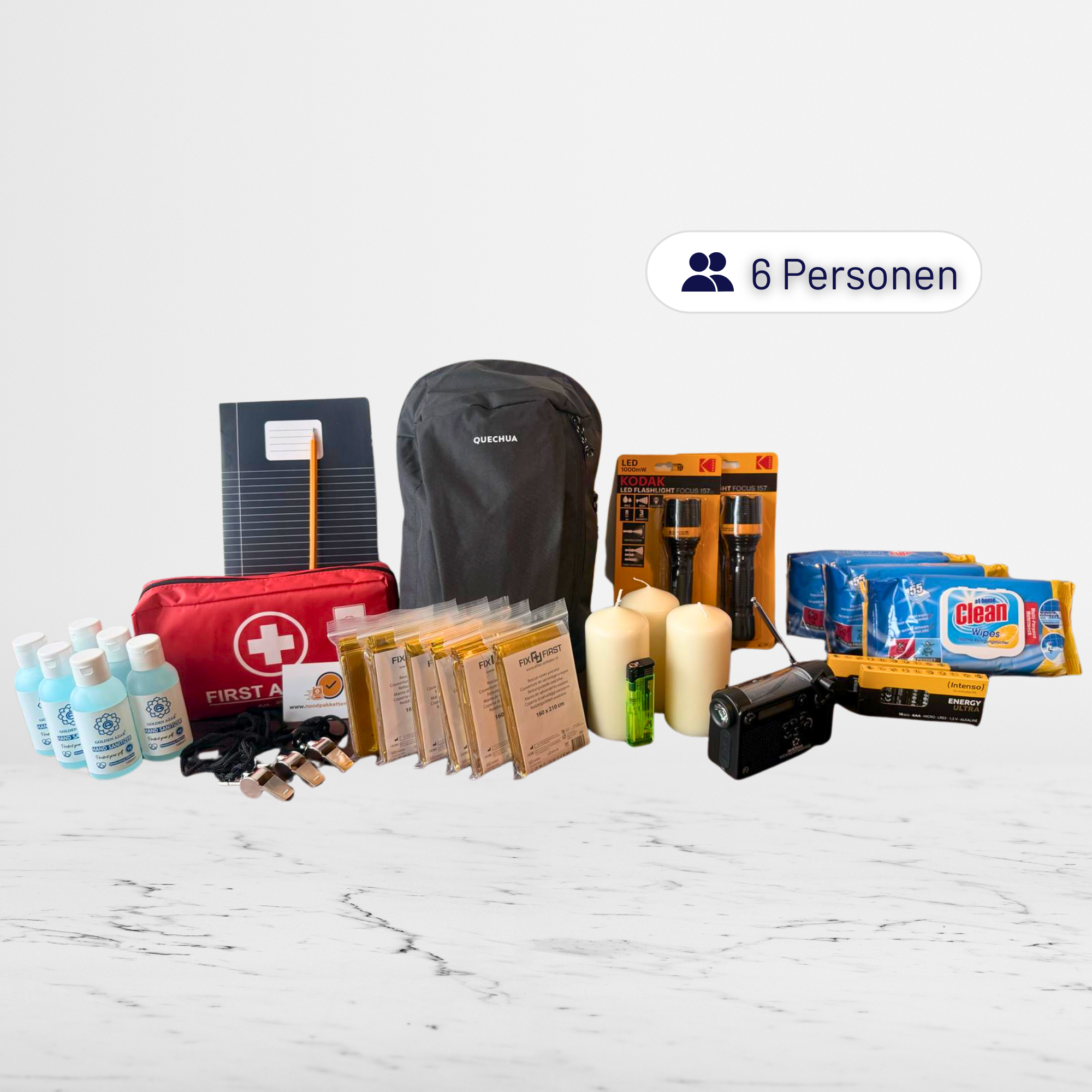 Essential 72 uur noodpakket