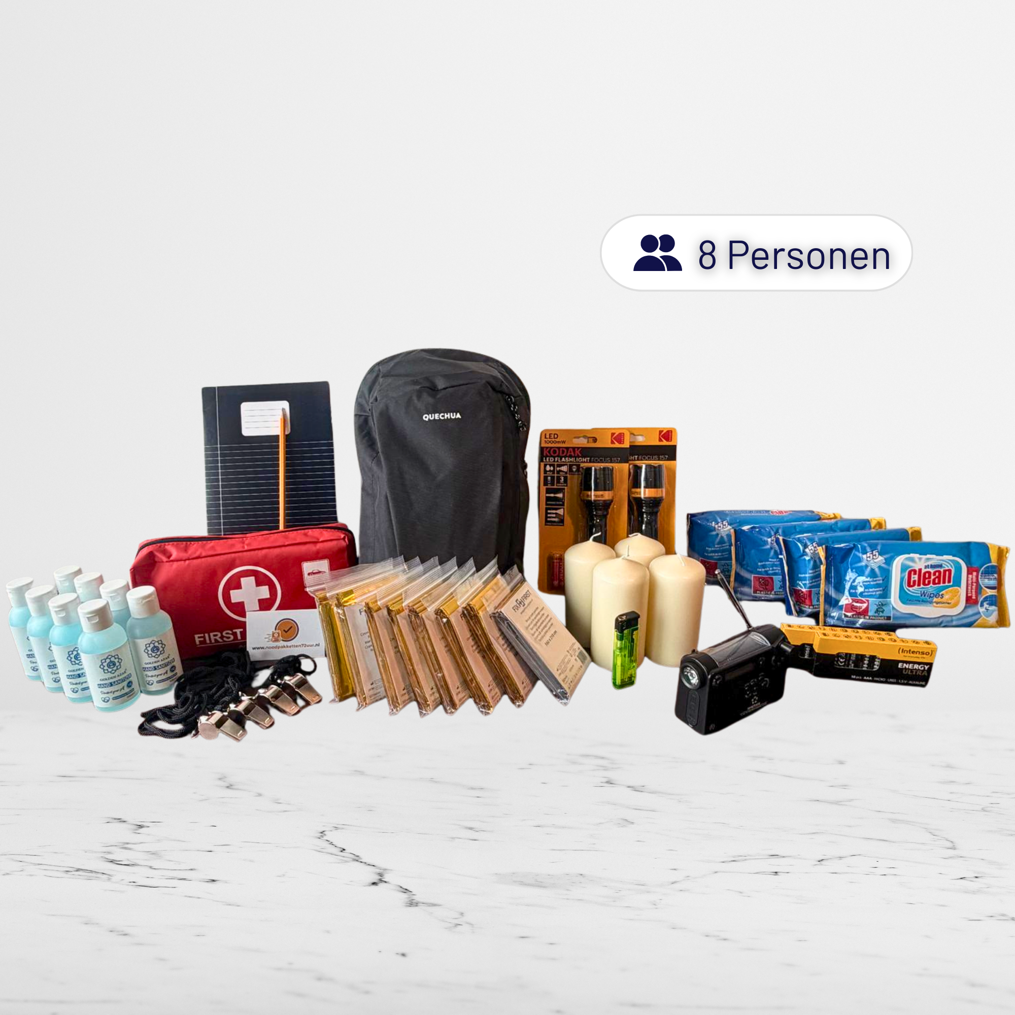 Essential 72 uur noodpakket