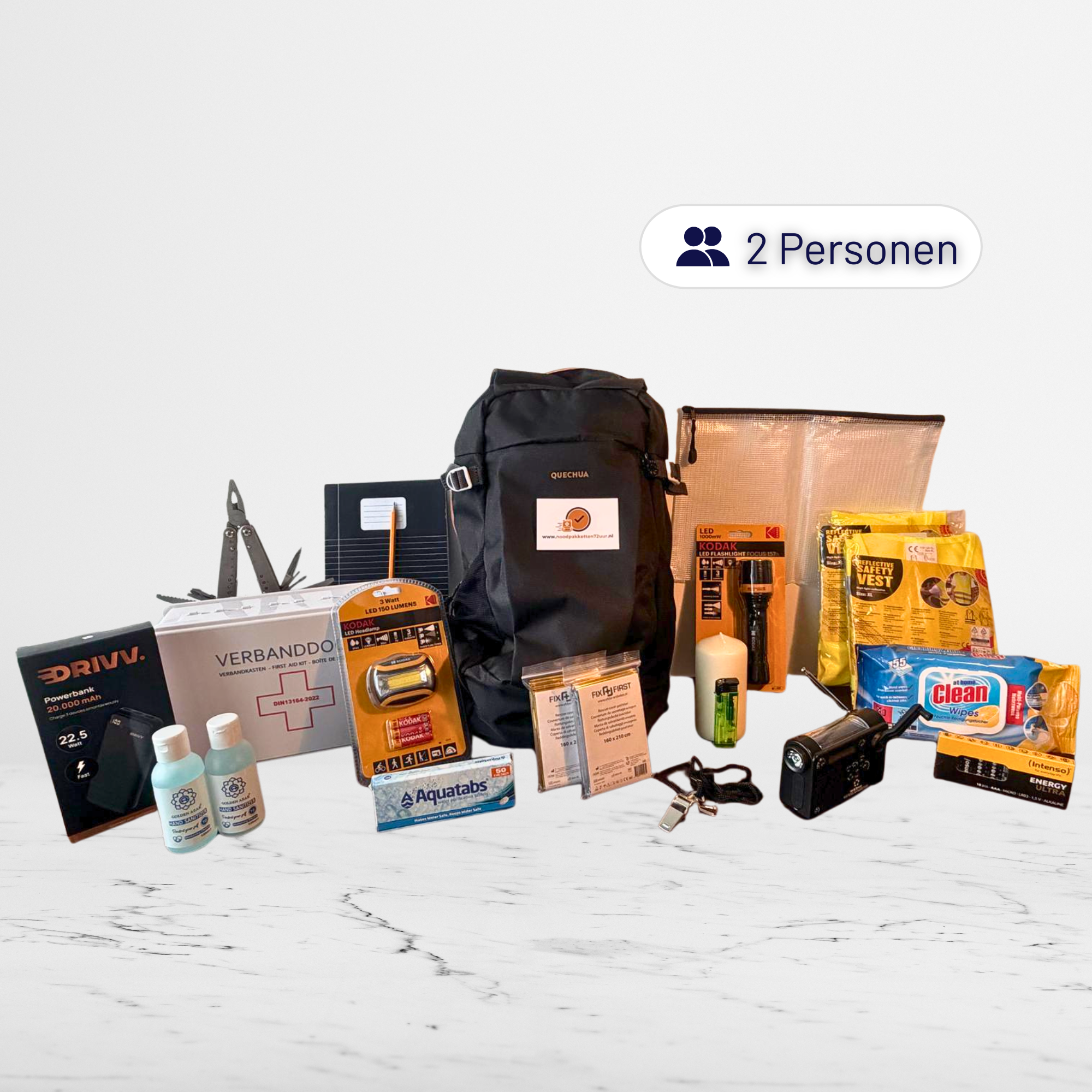 Ultimate 72 uur noodpakket