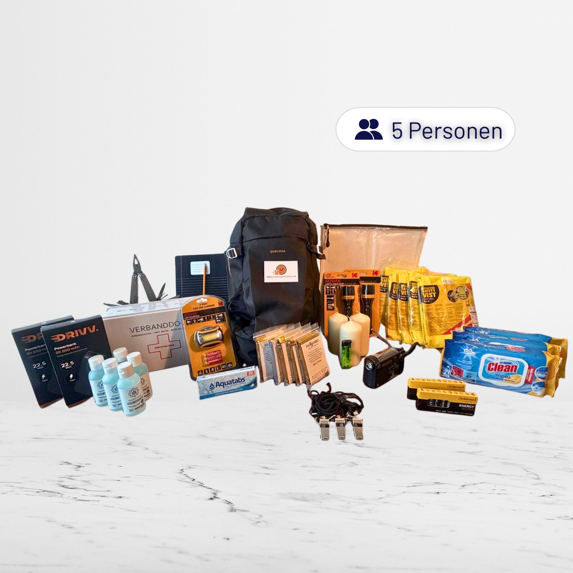 Ultimate 72 uur noodpakket