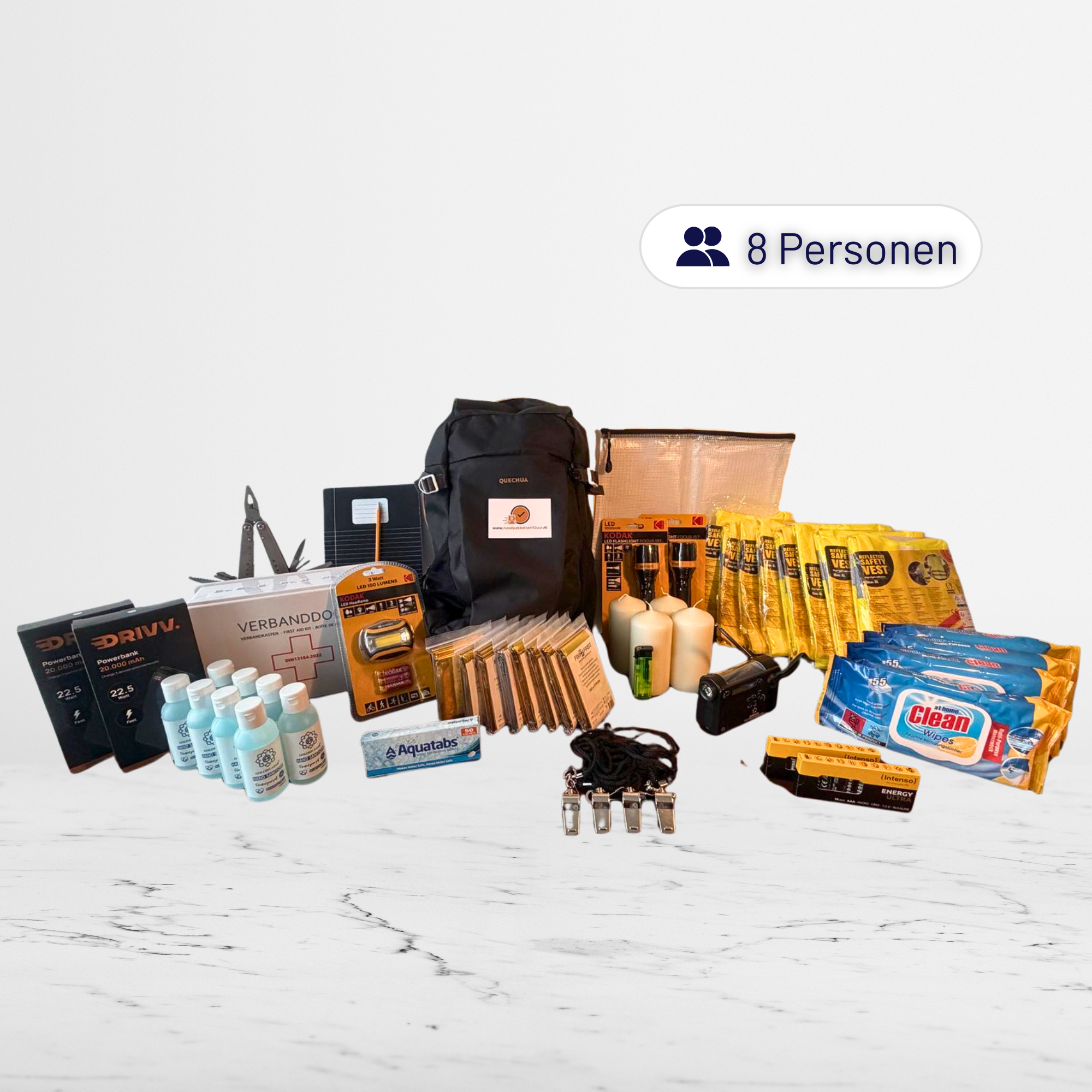 Ultimate 72 uur noodpakket