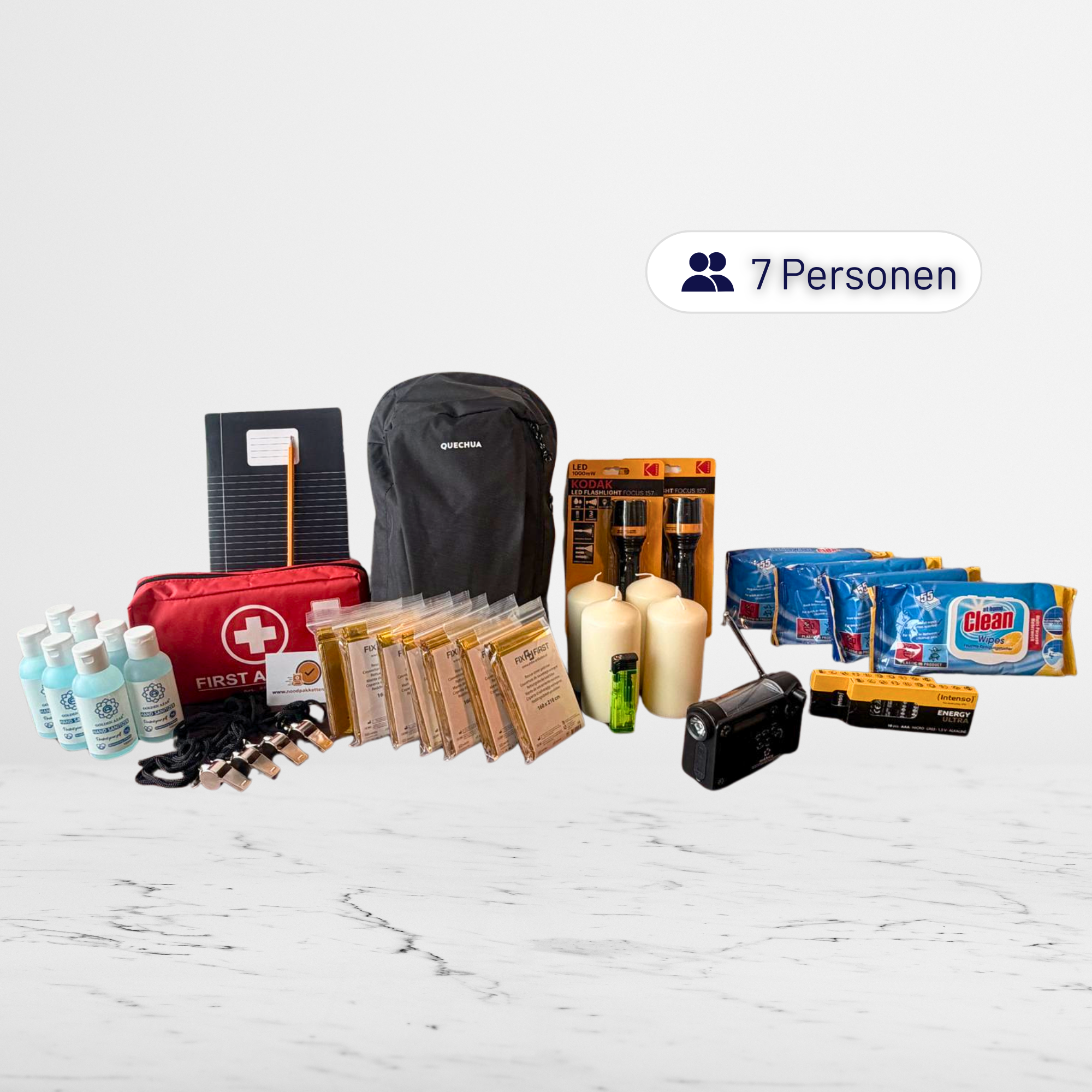 Essential 72 uur noodpakket