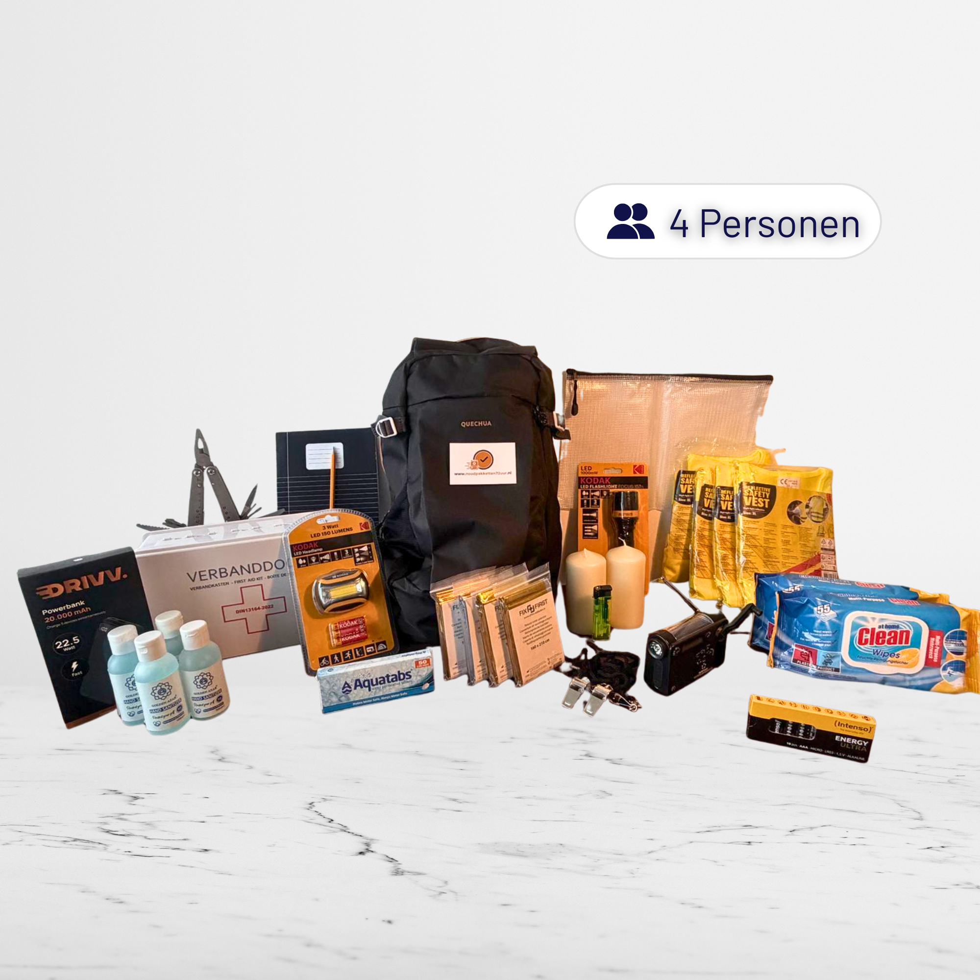 Ultimate 72 uur noodpakket