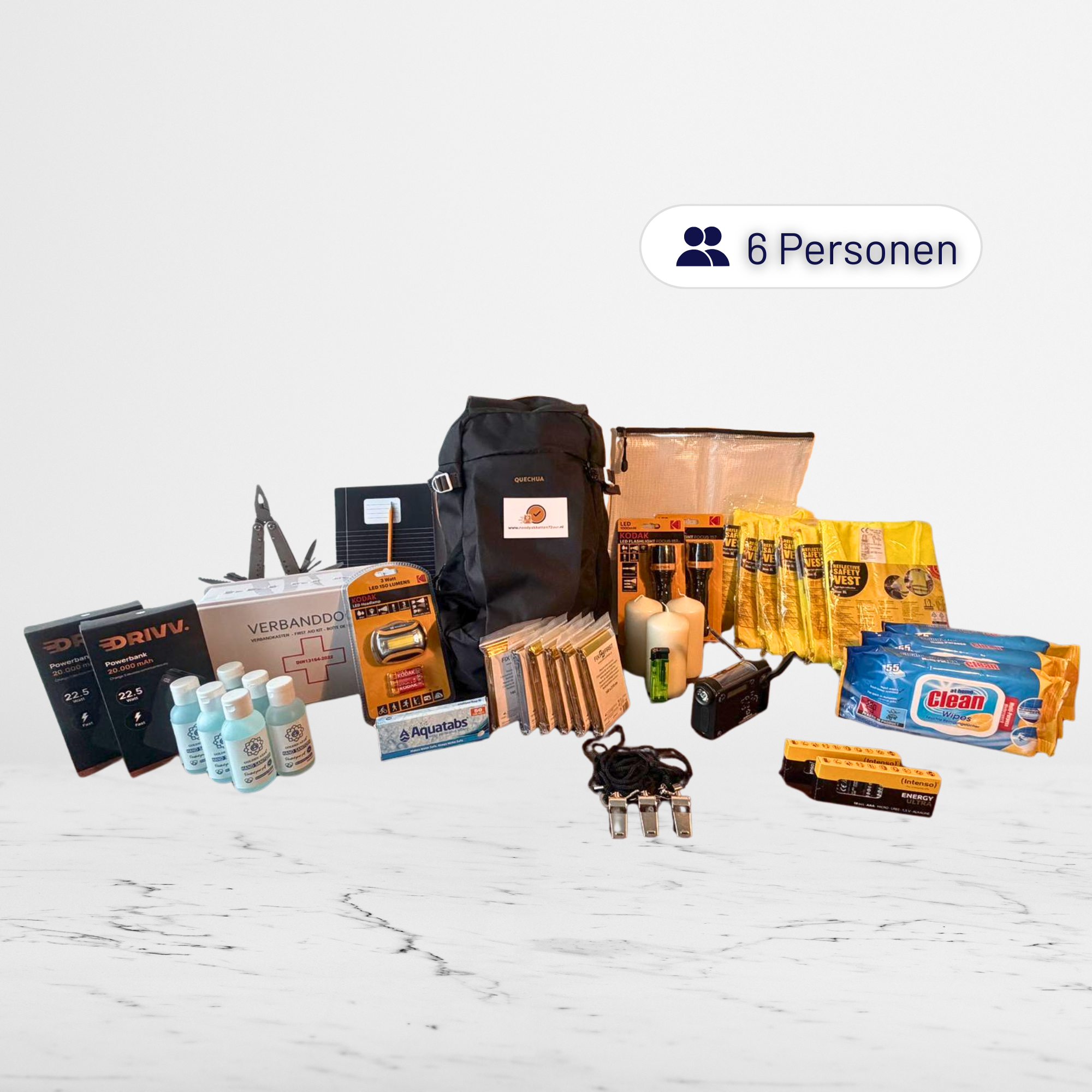 Ultimate 72 uur noodpakket