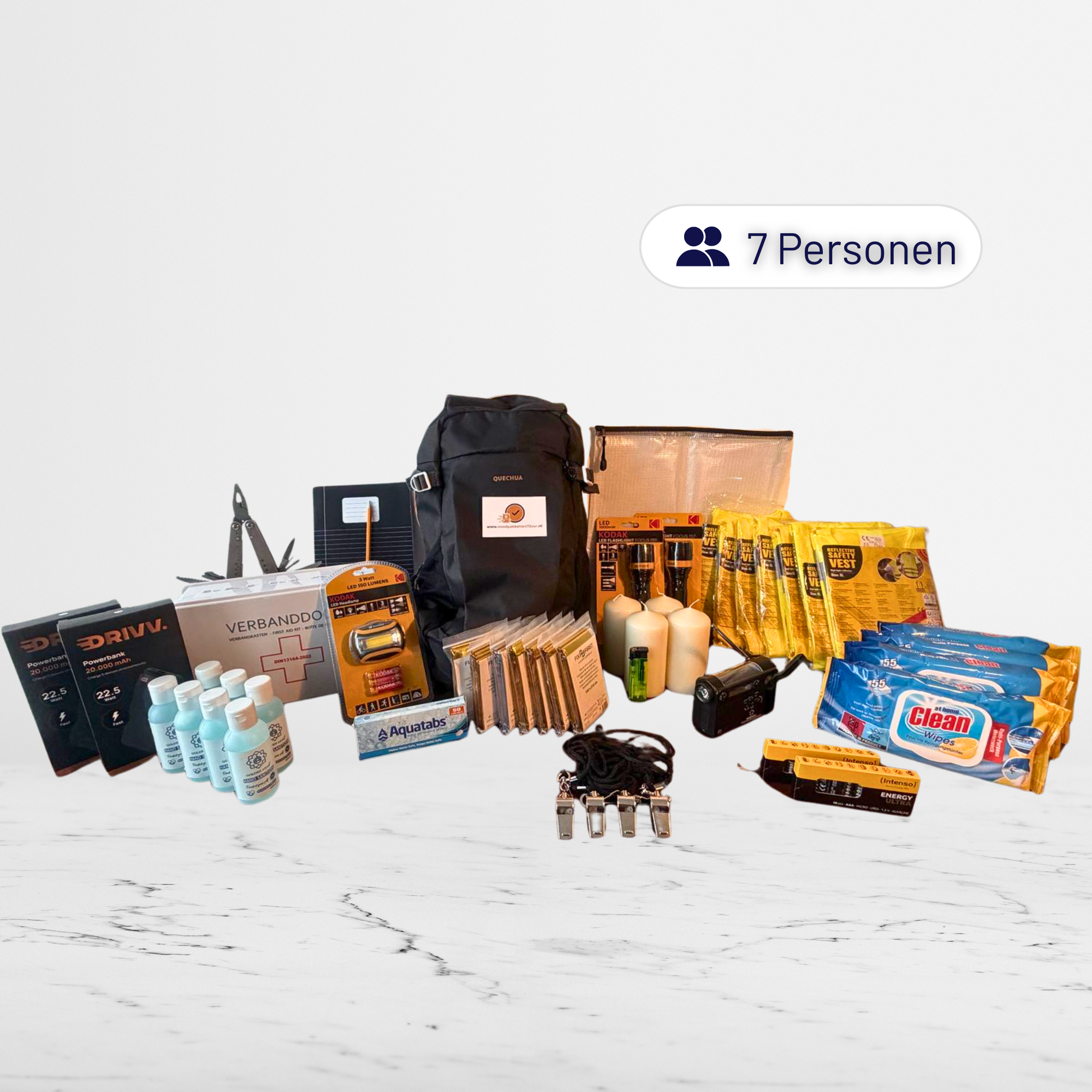 Ultimate 72 uur noodpakket